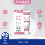 Foodline Kitten Malt Macun 100gr - Yavru ve Anne Kediler İçin Bağışıklık Sistemi Destekleyici - Görsel 4