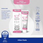 Foodline Kitten Malt Macun 100gr - Yavru ve Anne Kediler İçin Bağışıklık Sistemi Destekleyici - Görsel 5