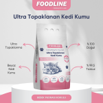 Foodline Bebek Pudrası Kokulu İnce Taneli Bentonit Topaklanan Kedi Kumu 10 Lt - Görsel 4
