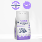 Foodline Lavanta Kokulu İnce Taneli Bentonit Topaklanan Kedi Kumu 10 Lt - Görsel 3