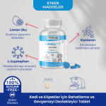 Foodline Calming +S 75 Tablet - Kedi ve Köpekler için Rahatlama ve Gevşemeyi Destekleyici - Görsel 5