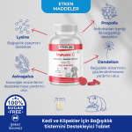 Foodline Immune +C 75 Tablet - Kedi ve Köpekler için Bağışıklık Sistemini Destekleyici - Görsel 5