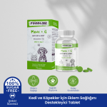Foodline Hip&Joint Glucosamine 75 Tablet - Kedi ve Köpekler için Eklem Sağlığını Destekleyici - Görsel 4