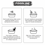 Foodline Marsilya Sabunu Kokulu İnce Taneli Bentonit Topaklanan Kedi Kumu 10 Lt - Görsel 5